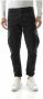 BomBoogie Slim Fit Cargo Trousers Zwart Heren - Thumbnail 3