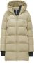BomBoogie Stockholm Jack Donsjack van gerecycled nylon Beige Dames - Thumbnail 1