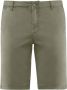 BomBoogie Stretch Katoenen Gabardine Slim Fit Chino Bermuda Shorts Beige Heren - Thumbnail 1