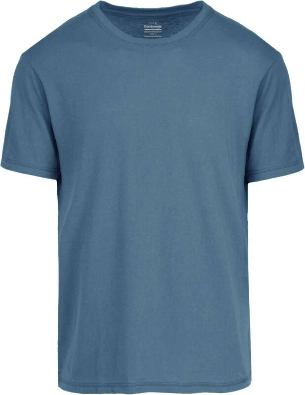BomBoogie T-Shirts Blauw Heren