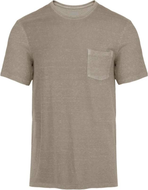 BomBoogie Canapa Cotone Heren T-shirt Green Gray White Blue Brown Heren