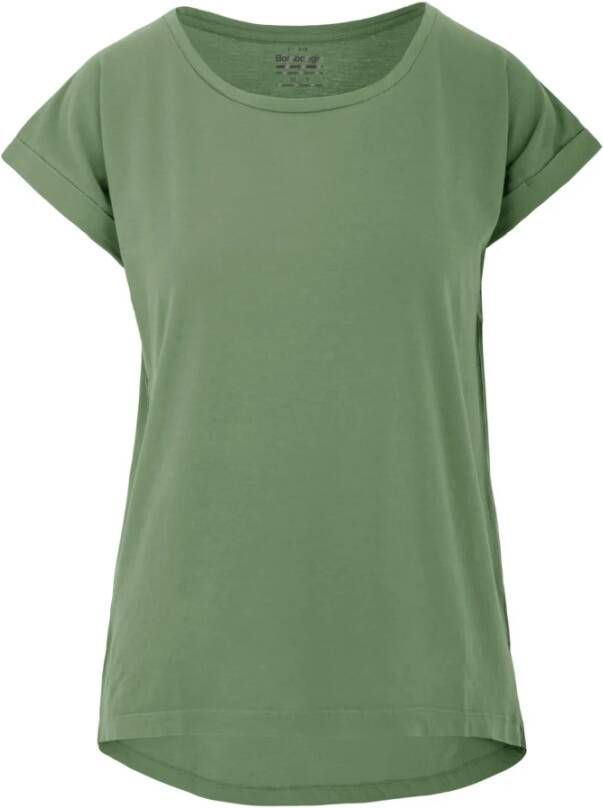 BomBoogie Klassiek T-Shirt Green Dames