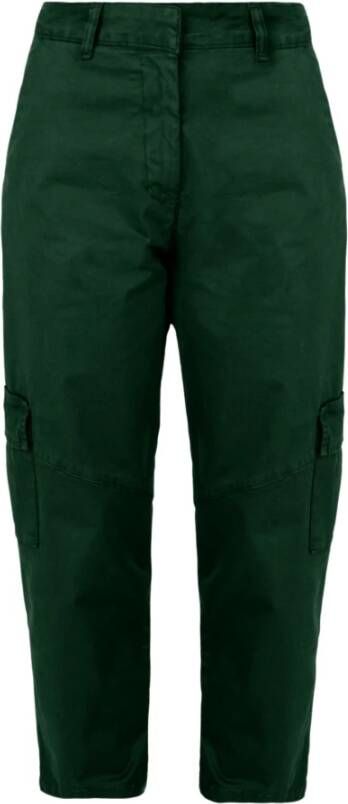 BomBoogie Tapered Trousers Groen Dames