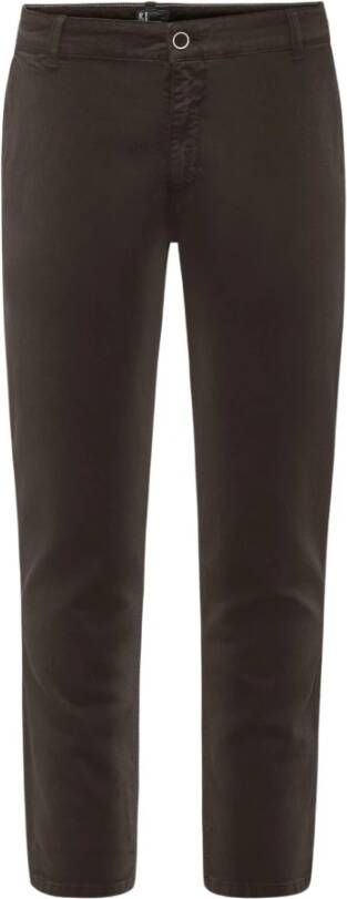 BomBoogie Trendy Slim Fit Chino Broek Bruin Heren