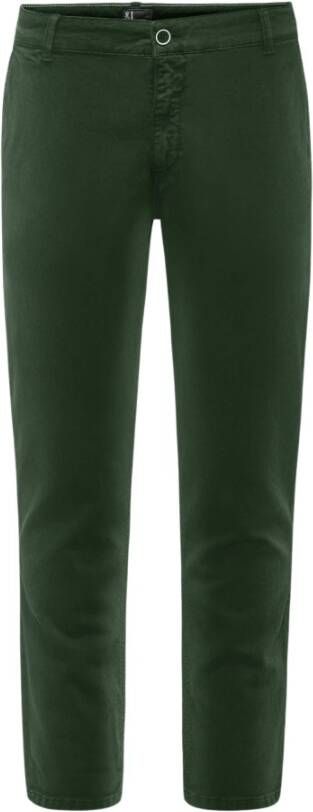 BomBoogie Trendy Slim Fit Chino Broek Groen Heren
