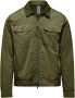 BomBoogie Unlined Garment Dyed Nylon Jacket Groen Heren - Thumbnail 1