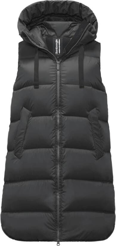 BomBoogie Venice Vest Dames donsvest van gerecycled nylon Grijs Dames