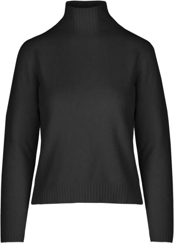 BomBoogie Warm en stijlvol dames turtleneck sweater Zwart Dames