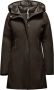 BomBoogie Warm en stijlvol Warsaw Parka Bruin Dames - Thumbnail 1