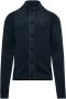 BomBoogie Warme Katoenen Cardigan voor Heren Blauw Heren - Thumbnail 1