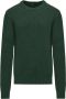BomBoogie Warme Katoenen Crew Neck Sweater Groen Heren - Thumbnail 1