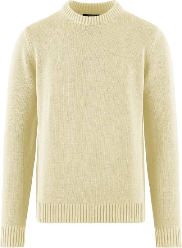 BomBoogie Warme Katoenen Trui voor Heren Beige Heren