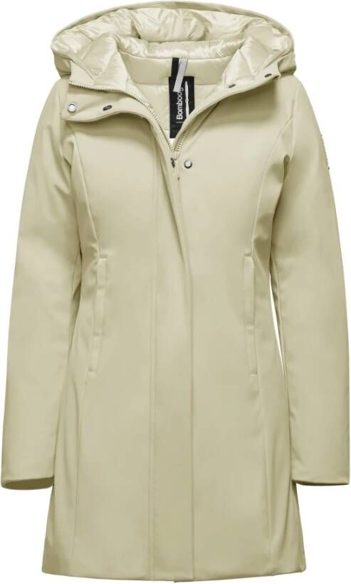 BomBoogie Warsaw Jas Hooded Parka Beige Dames