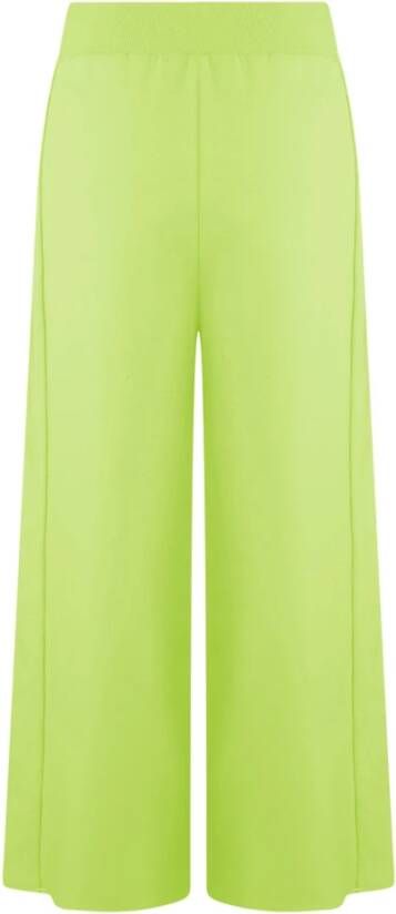 BomBoogie Zachte Stretch Fleece Broek Green Dames