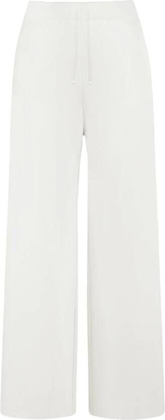BomBoogie Wijde broek Wit Dames