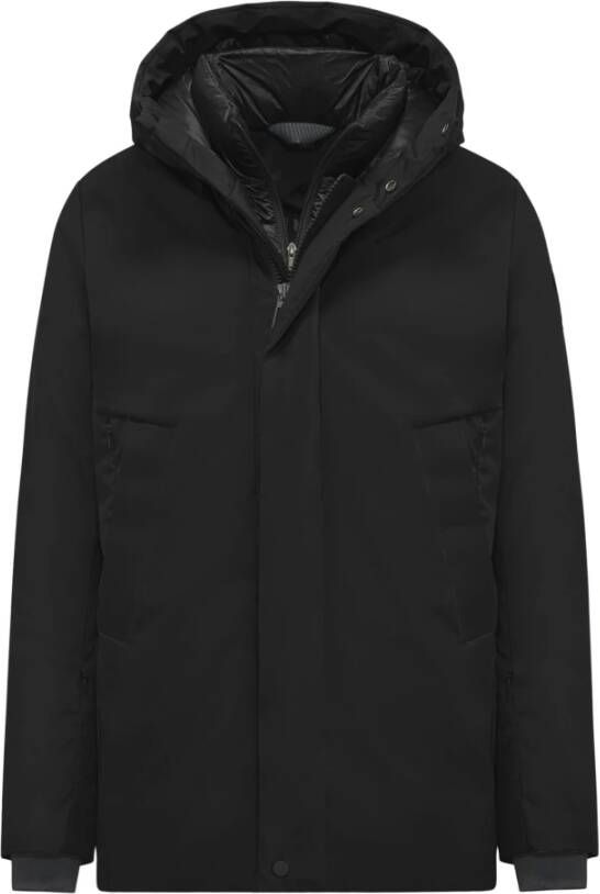 BomBoogie Moderne Zwarte Jas Black Heren