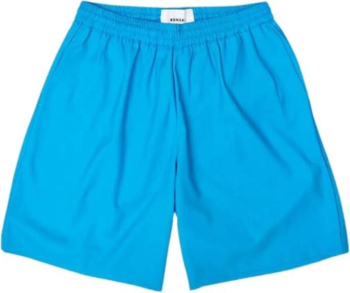 Bonsai Casual Shorts Blauw Heren