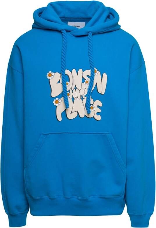 Bonsai Hoodies Blauw Heren