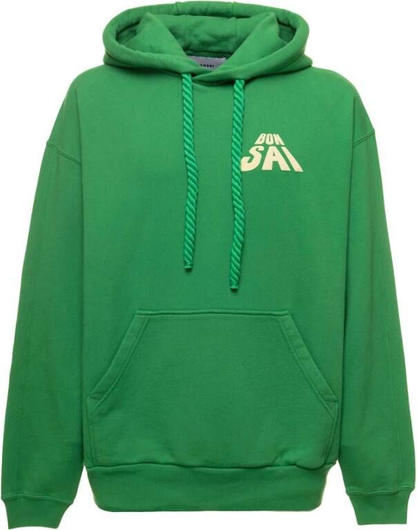 Bonsai Hoodies Groen Heren