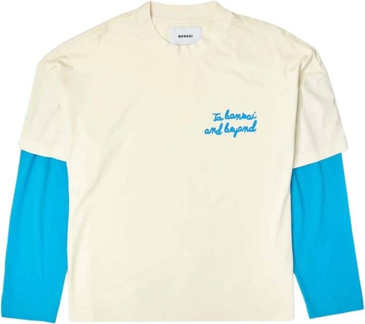 Bonsai Long Sleeve Tops Beige Heren