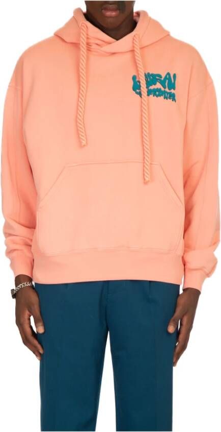Bonsai Onderwater Trekkoord Hoodie Orange Heren