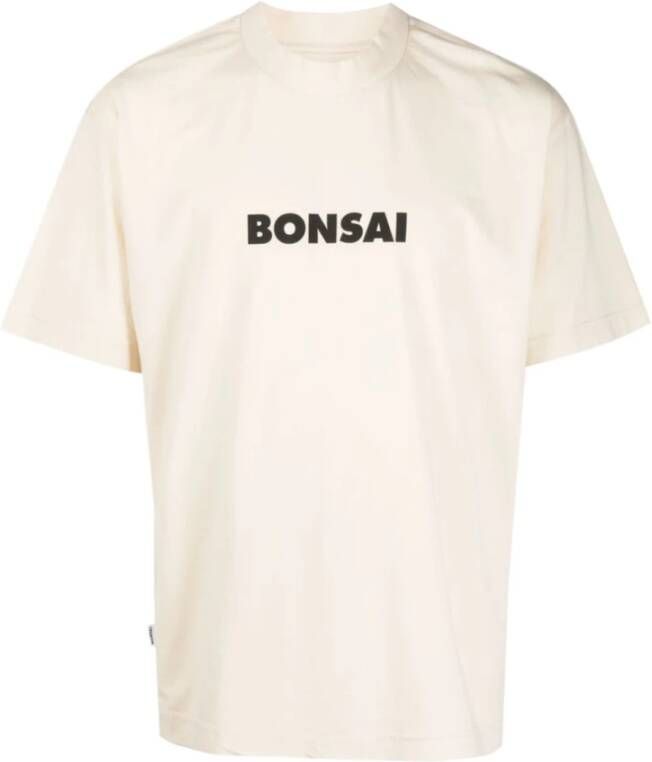 Bonsai T-Shirts Beige Heren