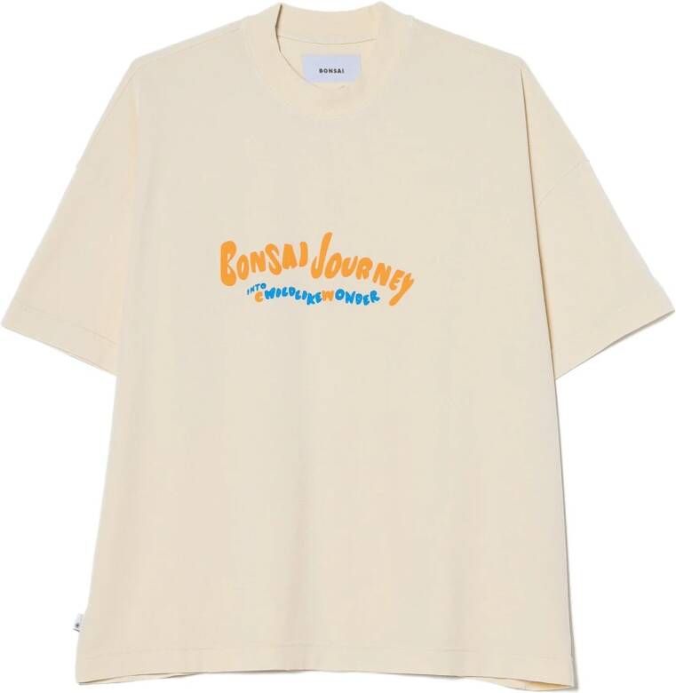 Bonsai T-Shirts Beige Heren