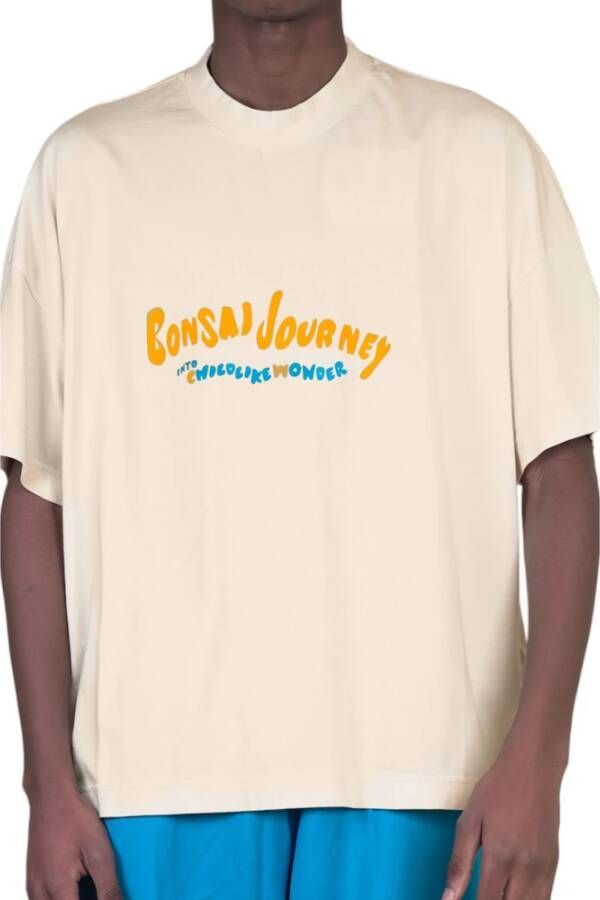 Bonsai T-Shirts Beige Heren
