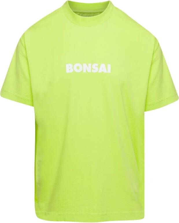 Bonsai T-Shirts Groen Heren