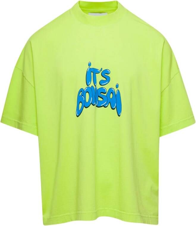 Bonsai T-Shirts Groen Heren