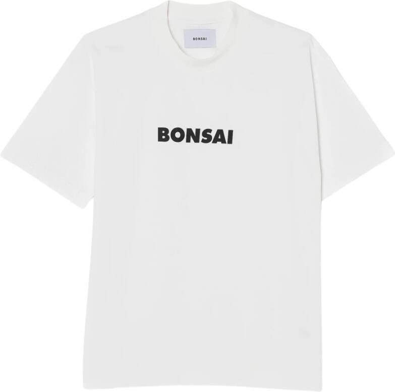 Bonsai Witte T-shirts en Polos White Heren