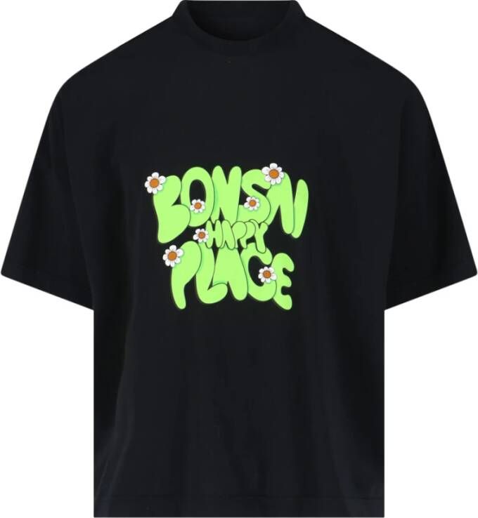 Bonsai T-Shirts Zwart Heren