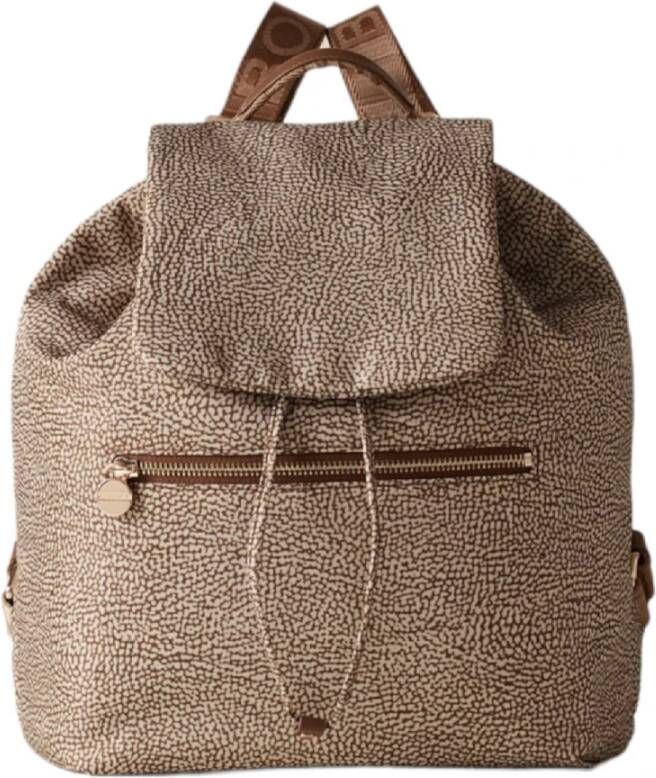 Borbonese Backpacks Beige Dames