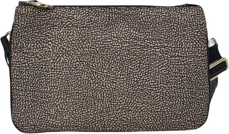Borbonese Compacte reistas voor moderne vrouwen Beige Dames