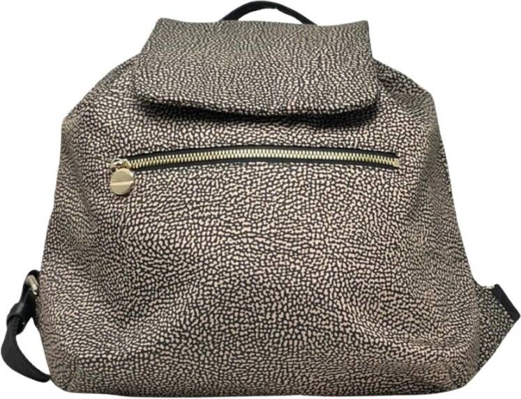 Borbonese Middelgrote Schoudertas Beige Dames
