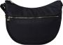 Borbonese Luna Bag Middle Stijlvolle Schoudertas voor de Moderne Vrouw Black Dames - Thumbnail 3
