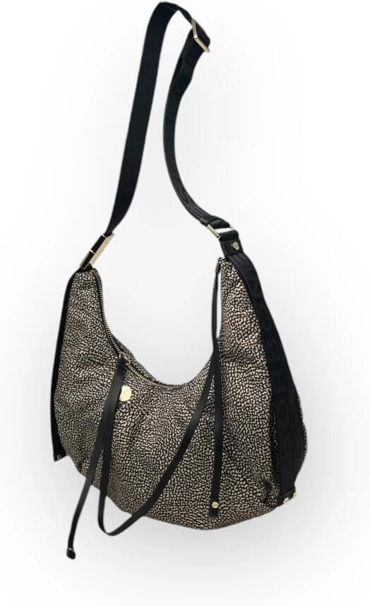 Borbonese Crossbody Hobo Tas Brown Dames - Foto 3