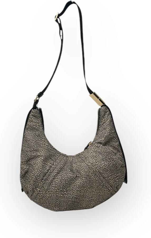 Borbonese Crossbody Hobo Tas Brown Dames - Foto 2