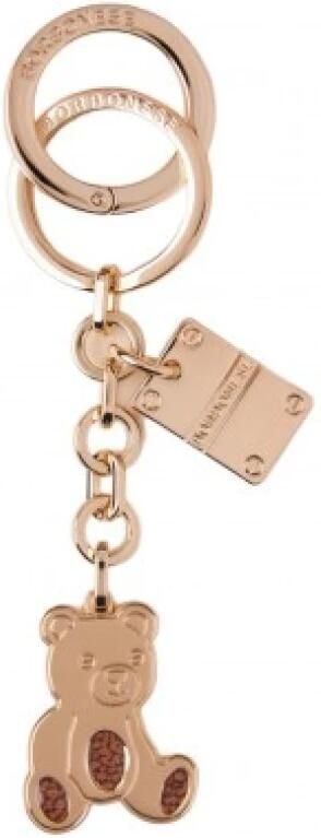 Borbonese Sleutelhanger Ring Yellow Dames