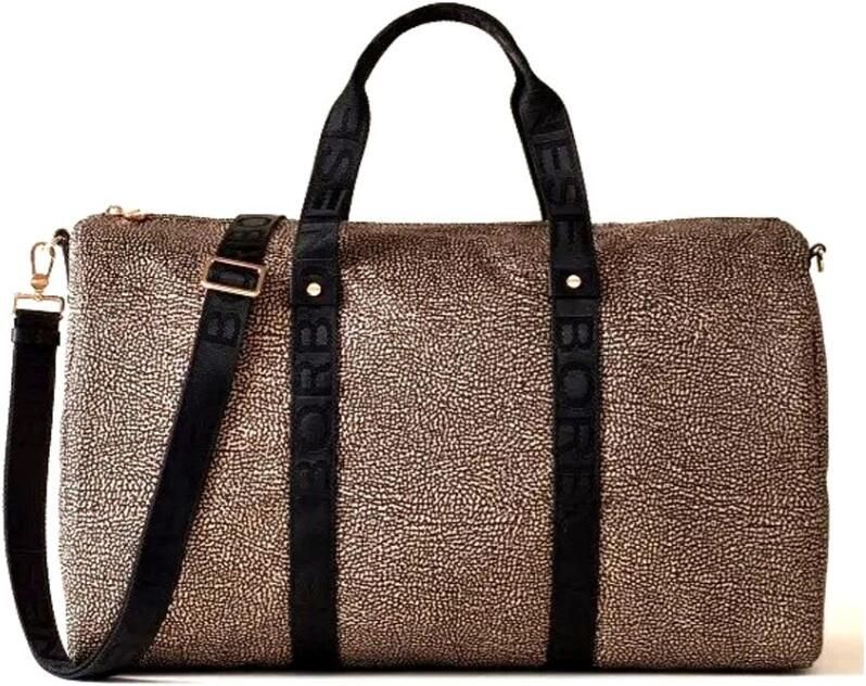 Borbonese Eco Line Medium Keepall Tas Multicolor Dames