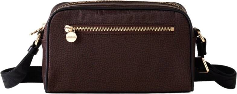 Borbonese Donkerbruine Cross Body Tas Brown Dames