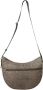 Borbonese Luna Bag Middle Stijlvolle schoudertas voor de moderne vrouw Beige Dames - Thumbnail 13