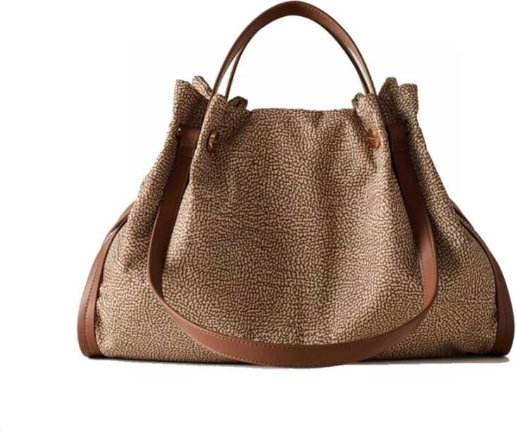 Borbonese Shoulder Bags Bruin Dames
