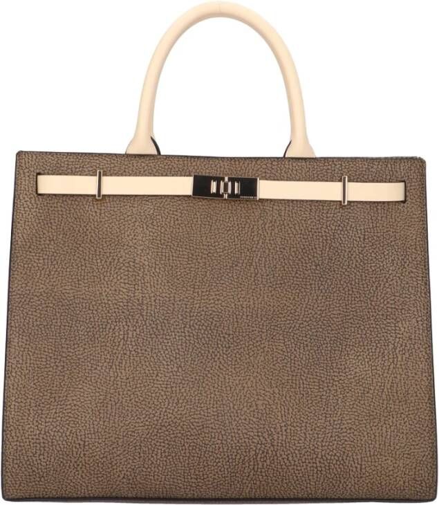 Borbonese Hoogwaardige handtas 924642 Beige Dames