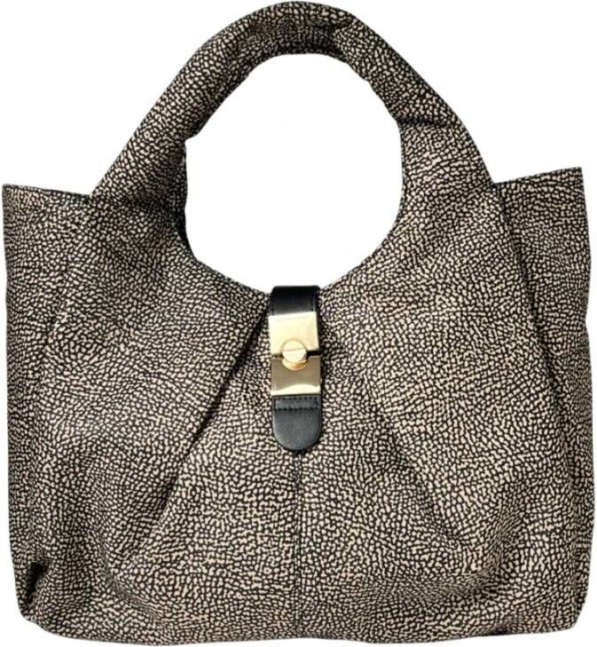 Borbonese Handtas Shopping Gray Dames