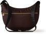 Borbonese Medium Luna Tas Eco Line Hobo Tas Brown Dames - Thumbnail 1