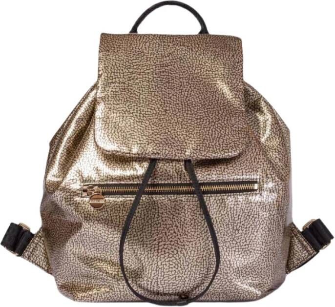 Borbonese Rugzak Beige Dames