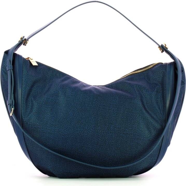 Borbonese Schoudertas Blauw Dames