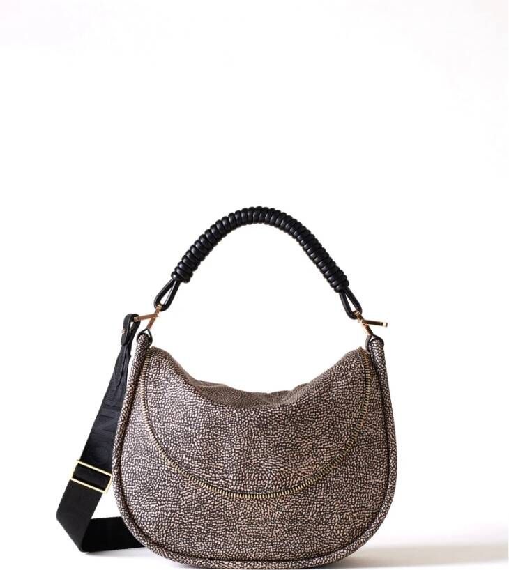 Borbonese Beige Tassen van de Horseback Lijn Beige Dames