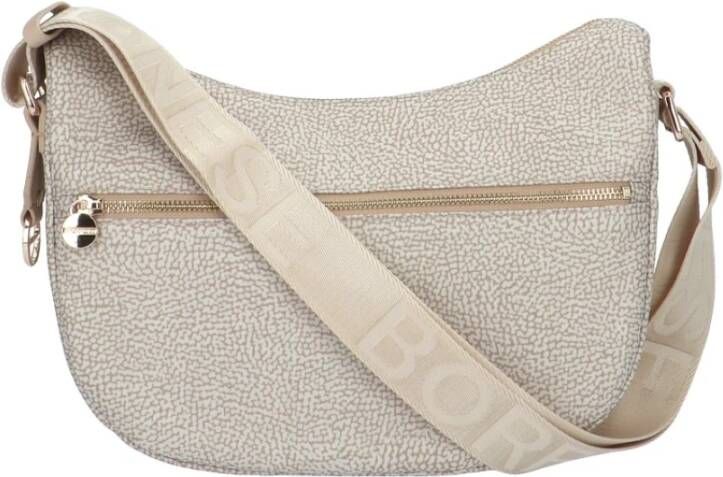 Borbonese Luna Kleine Zandtas Beige Dames